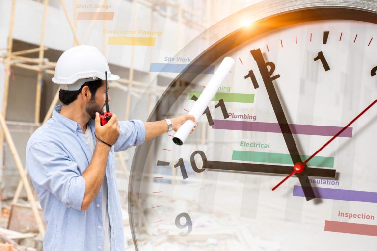 construction-worker-with-schedule-project-timeline-working-time-clock-control-timing-punctual-building-process-concept
